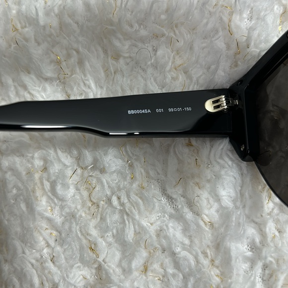 Balenciaga Luxury Women's Cat Eye Shield Sunglasses, 99mm - Picture 14 of 16